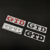 3D Metal GTD Logo Car Stickers Decals Front Hood Grill Emblem Badge for GTD Go-lf 2 4 5 6 7 8 R MK4 MK5 MK6 MK7 MK3 MK2