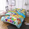 Cartoon Baby Bedding Set Kids Party Comforter Duvet Cover Bedclothes with Pillowcase Bed Set Home Decor Kids Gift