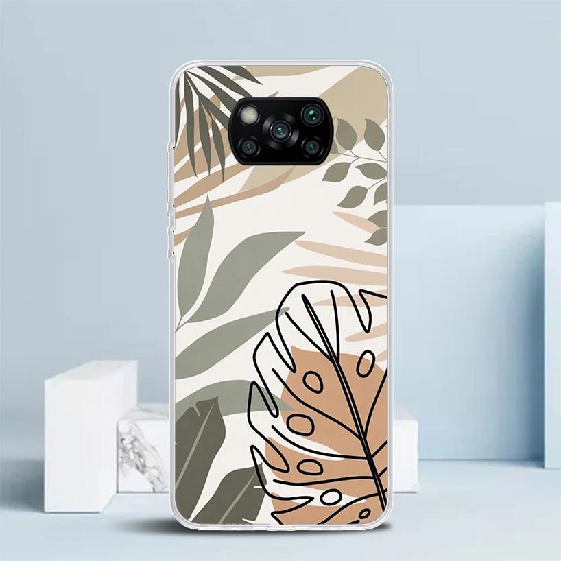 Abstract Women Face Line Phone Case For Xiaomi Poco F7 Ultra X5 X6 X7 Pro M7 Redmi 15C 15 13C 13 12C 12 10C 10 10A 9 9C 9A 9T Co