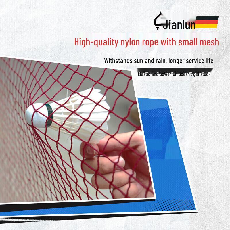 JEEANLEAN 4.1m Portable Folding Badminton Net Stand