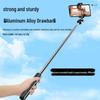 S03 Bluetooth Selfie Stick with Remote - Douyin Live, Stainless Steel, Foldable Tripod
