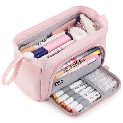 Extra Large Capacity Pen Case, Portable Waterproof and Durable Pen Case, Suitable for Organising School and Office Supplies