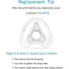Reliable Silicone Cushion for AirFit N20 Nasal Replacement Cushion (M)