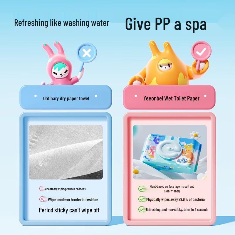 Toallitas Húmedas Desechables Yienbei para Bebés y Adultos