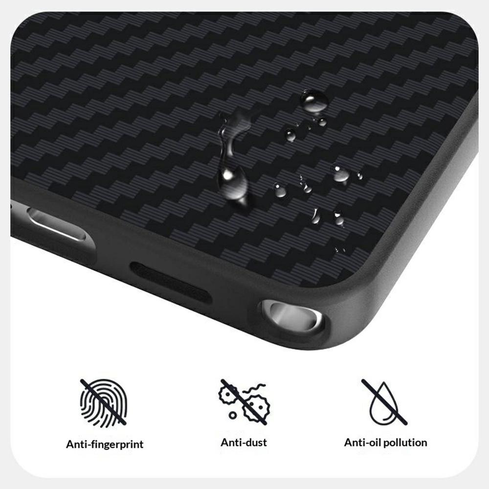ABEEL For Samsung Galaxy S26 Ultra Magnetic Case Carbon Fiber Texture Phone Back Cover