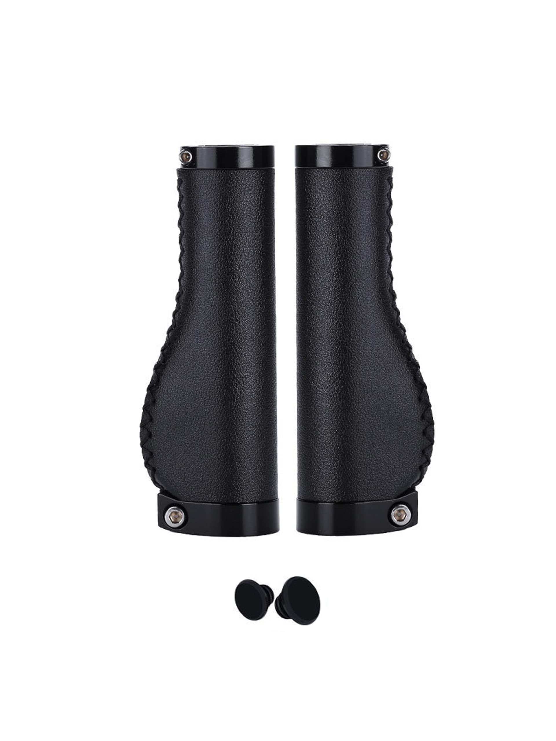 REYLNXR Bicycle Grip Road Bike Leather Comfortable Anti-Slip Shock Absorption bicycle grip