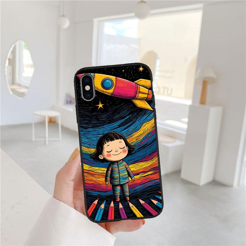 

LO12 Astronaut Space Moon Soft Shell Phone Case for Samsung Galaxy S20 S21 S22 Ultra FE + Plus A21S A22 A24 A25 A26 A30 A30S A31 Galaxy S21+ 5G
