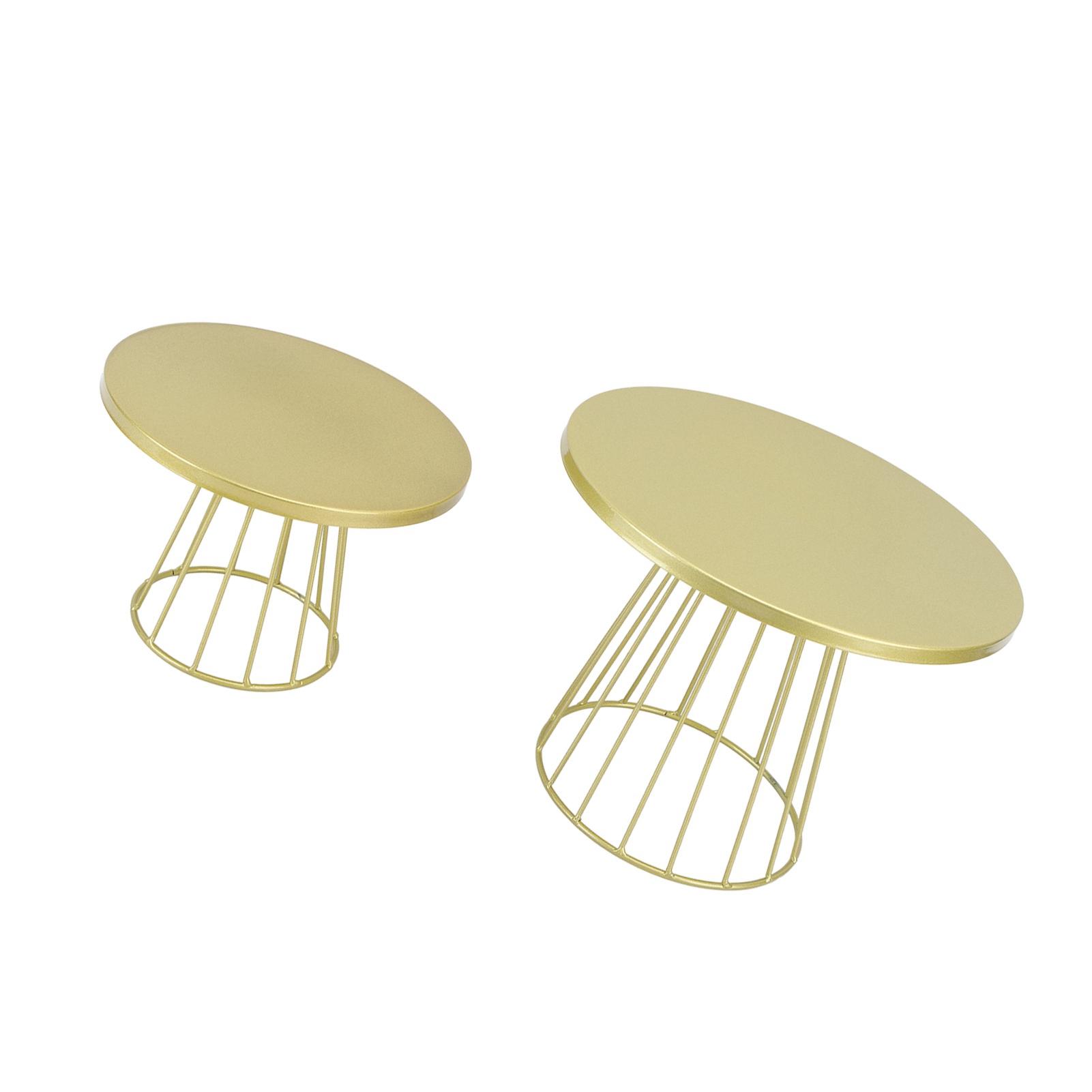 

Cake Stand Round Iron Exquisite Multifunctional Cake Display Stand for Weddings Birthdays Party L