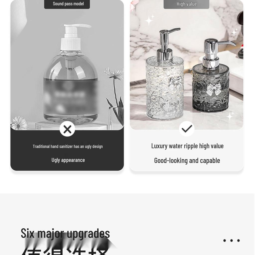 Dávkovač na pěnové mýdlo na ruce a šampon