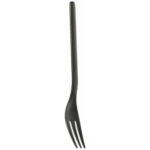 Sato Metal Industries SALUS In-Flight Meal Cutlery, Small Fork, Black Oxide Color, Made in Japan