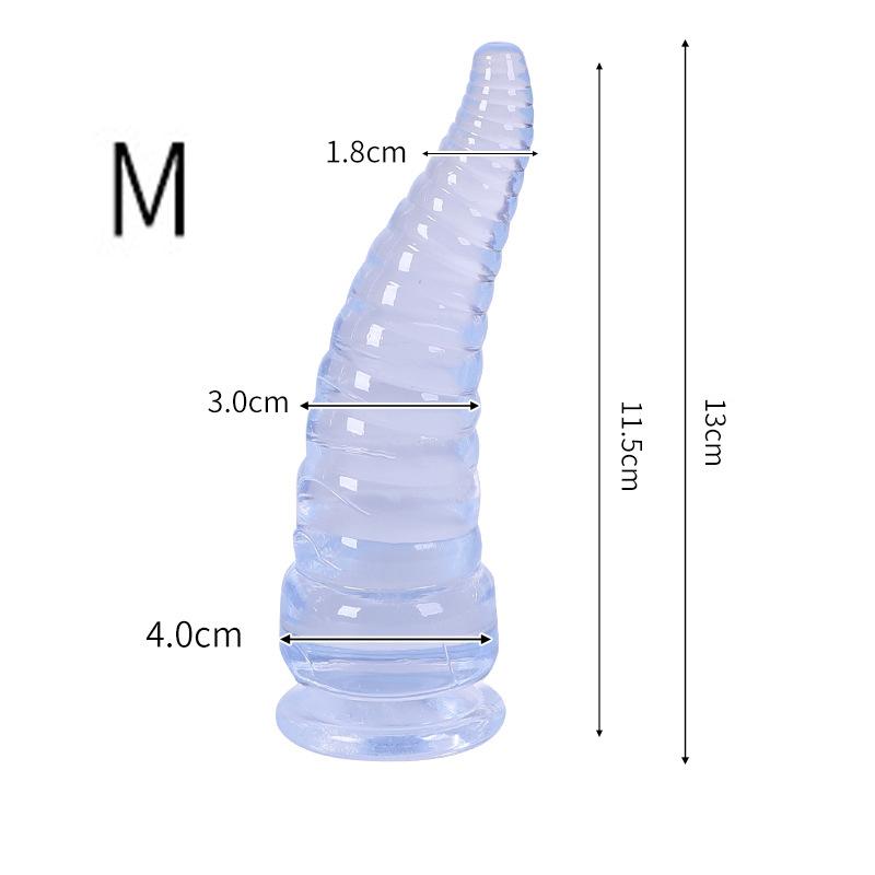 Octopus Tentacle Dildo Anal Plug Butt Dilator with Big Suction Cup Sex Toys for Women Men Anus Expander Prostate Massage