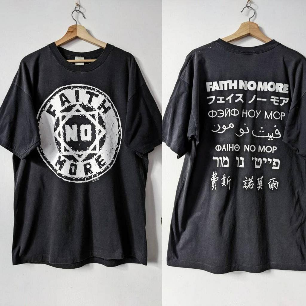 Vintage Faith No More Merch T-Shirt 1990