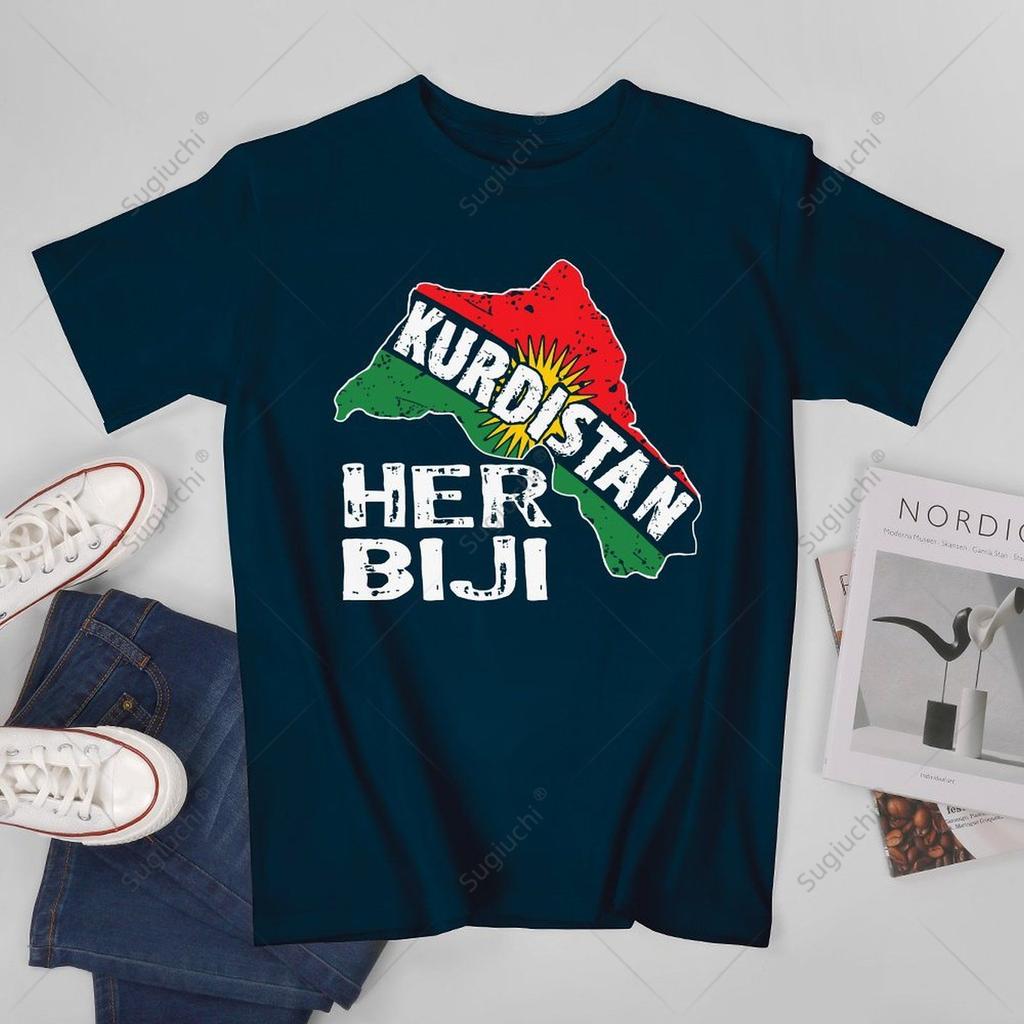 Unisex Unisex Kurden Kurdistan Newroz Kurdi Flag Her Biji Kurdistan Tshirt Tees T Shirts WoUnisex Boys 100 Cotton TShirt