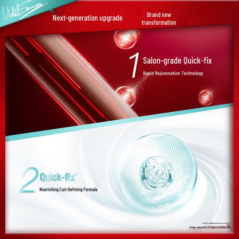 Vidal Sassoon Curl & Repair Shampoo Twin Pack