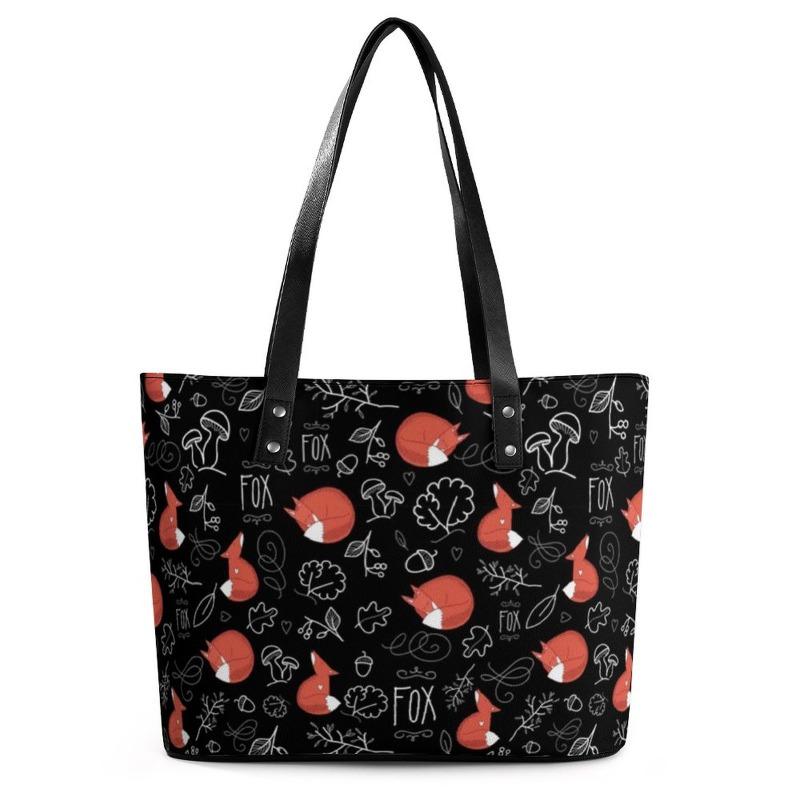 Tote Handbag Shoulder Handbag Large Capacity Trendy Niche Digital Color Printing Tote Bag