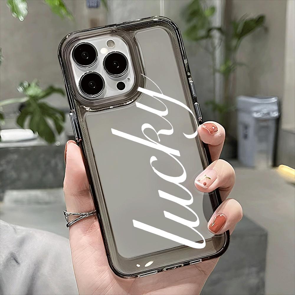 Lucky pattern Pattern Suitable For iPhone 17 AIR Pro Max 16E 15Plus 14 13 Mini 12 11 AIR XS XR XS Soft shell iPhone 16