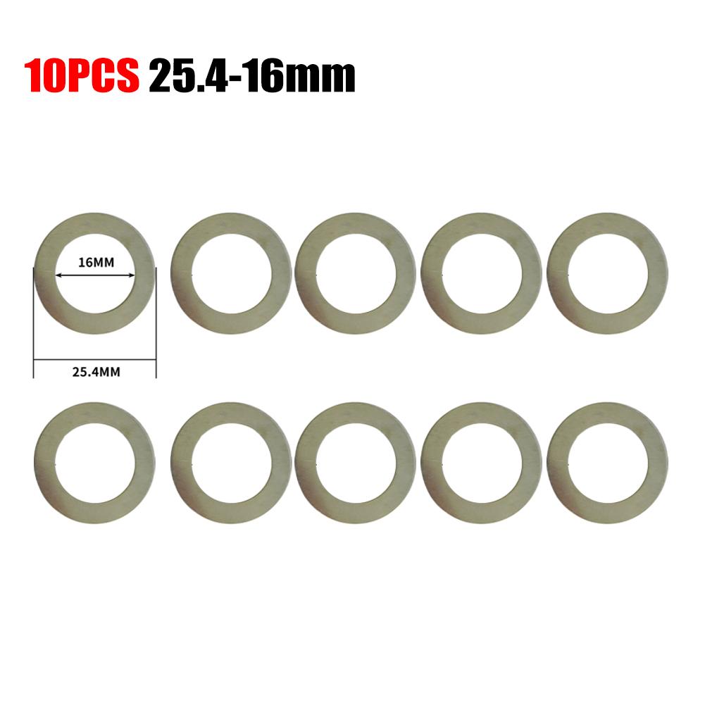 Circular For Saw Blade Reduction Ring Conversion Ring Multisize Options Suitable for Circular For Saw Blades 10Pcs Pack