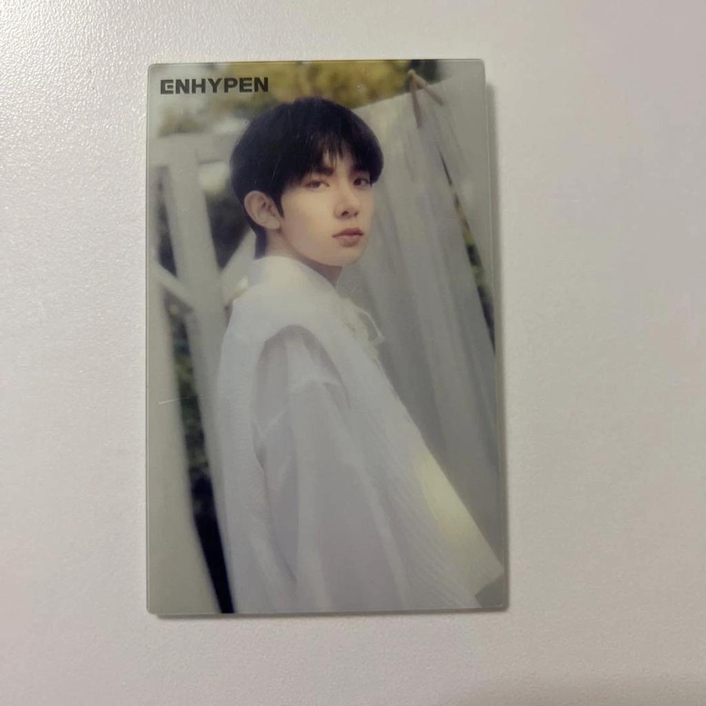 ENHYPEN GRANICĘ : HAKANAI OFICJALNA KARTA ZE ZDJĘCIEM STANDARDOWA SOLO UNIWERSALNA weverse