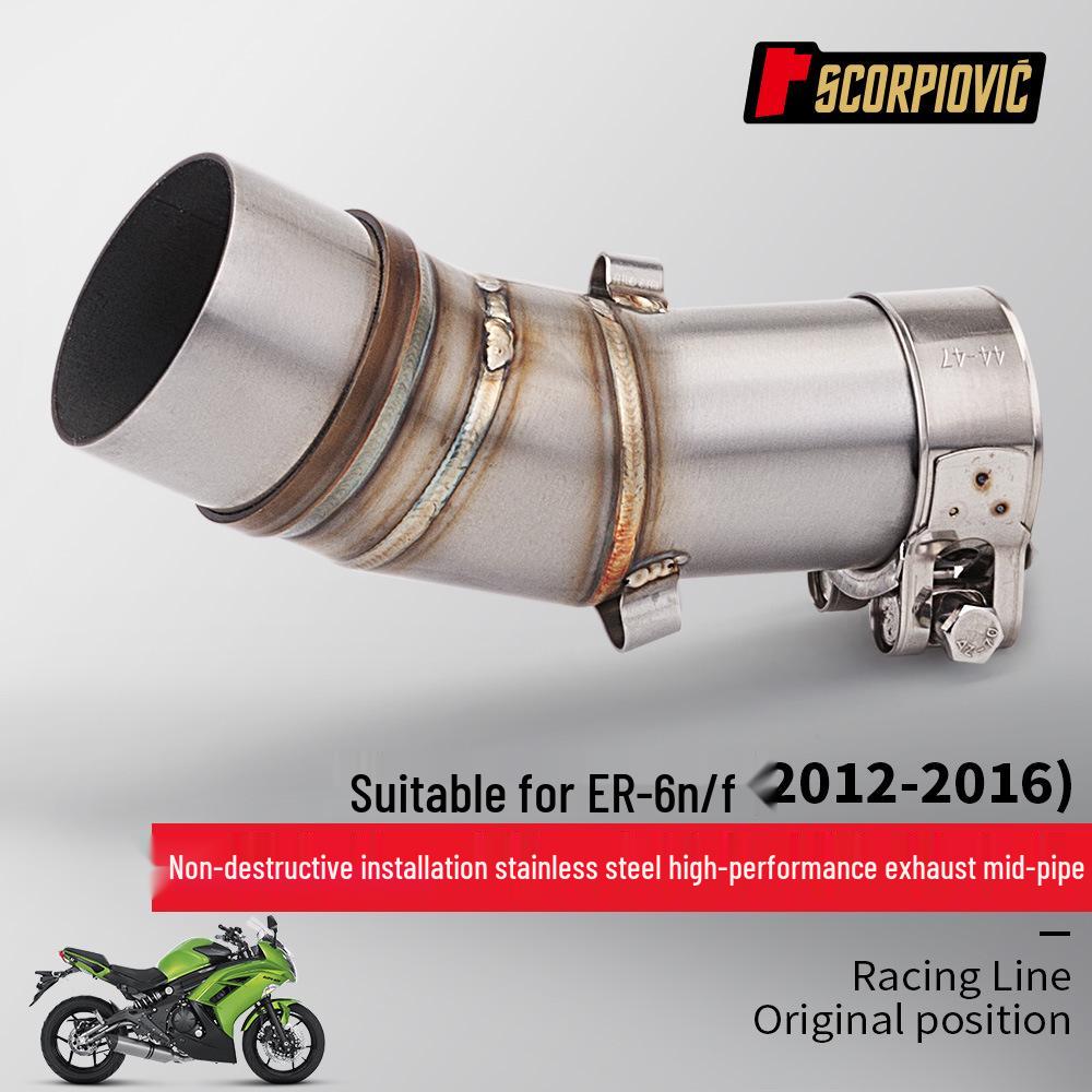 Mittelrohr für Z650, ER6N, Ninja 650 & ER6F - Beschädigungsfreie Montage