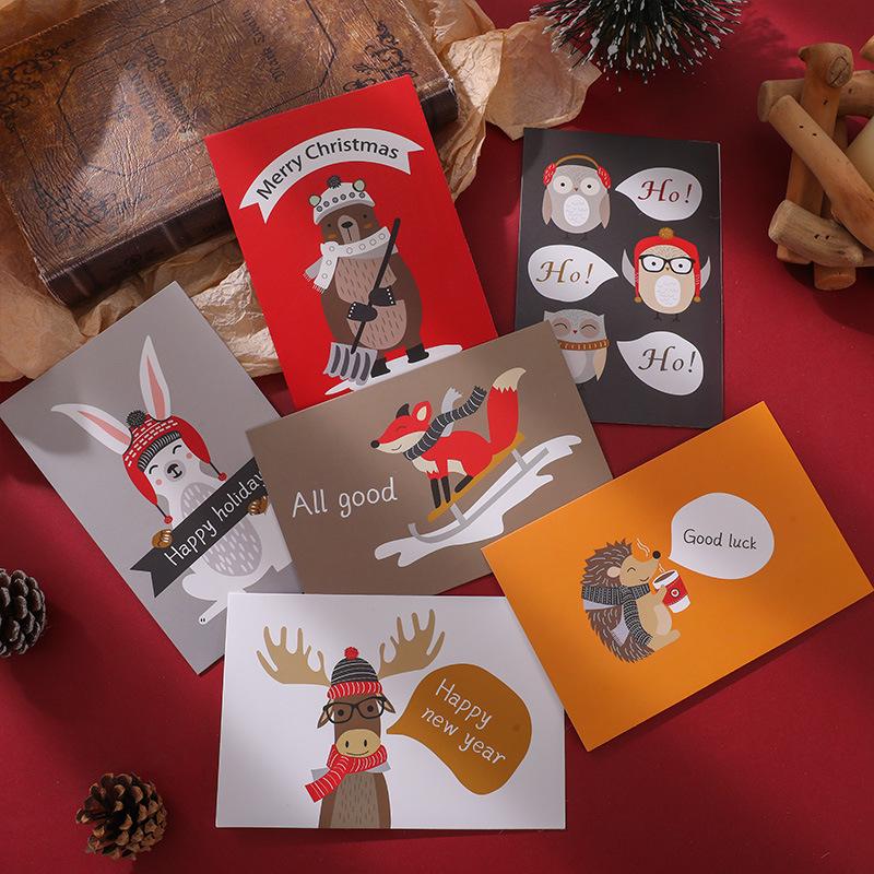 2025 Christmas Holiday Greeting and Thank You Card with Envelope - Merry Christmas Blessing