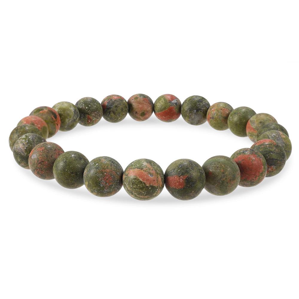 Fashionable Natural Stone Women's Bracelet Handmade Bead Bracelet Stone Bead String Bracelet Women's Jewelry