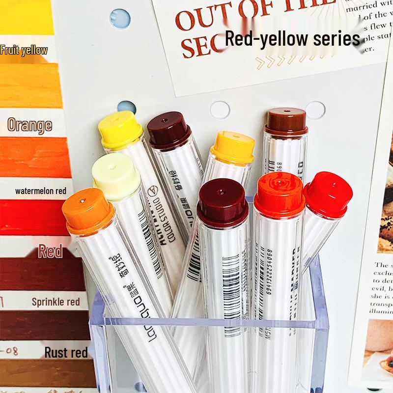 Blue Cotton Tip Acrylic Marker Pen - Soft, Layerable, Child-Friendly, Ideal for Student Art Large Promotion Special