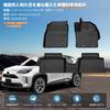 New Yaris Floor Yairs 3D TPE Car Stain Easy To Car 3D Abrasion Waterproof Custom Protective Set Yaris Floor Mats, Vehicle-specific Design, Exclusive,