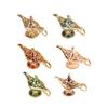Genie Lamp Statue Collectible Display for Home Decoration