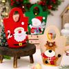 Christmas Decoration Cartoon Tote Bag Christmas Gift Bag Children's Candy Bag Gift Bag