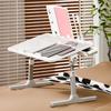 Laptop Lap Desk, Laptop Bed Tray Table, Adjustable Lap Desk with Light Fan, Folding Laptop Desk for Bed with USB, Bed Desk with Storage Drawer