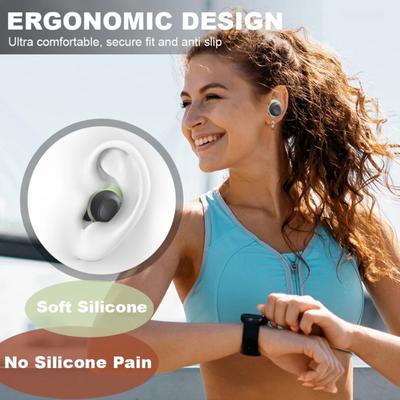 5 Pairs Earbuds Wingtips Soft Elastic Wear Resistant Silicone Replacement Ear Tips Wing Tips for Galaxy Buds FE 2023