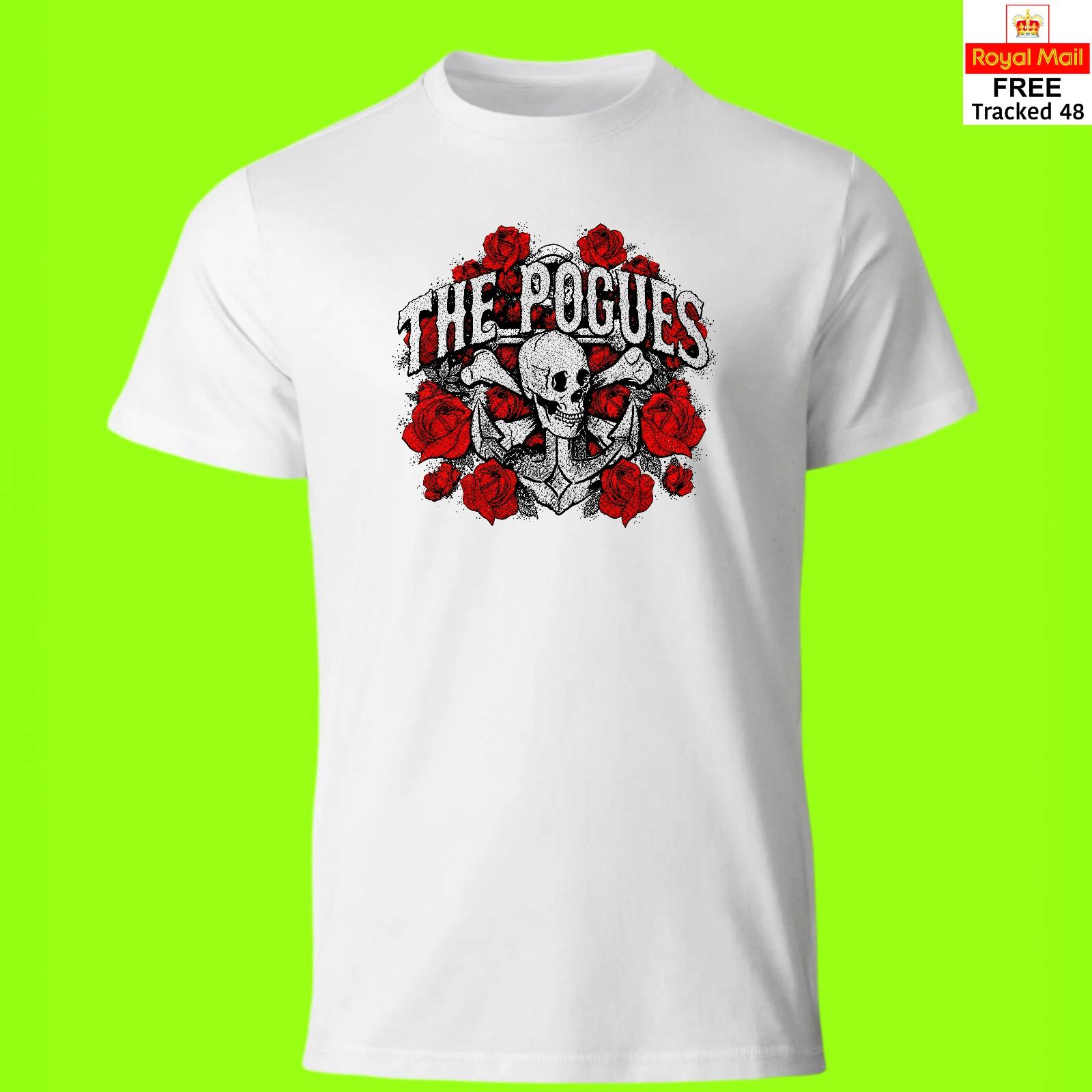 The Pogues - T Shirt - Folk Celtic Rock Post Punk Music Band Concert 80s XL