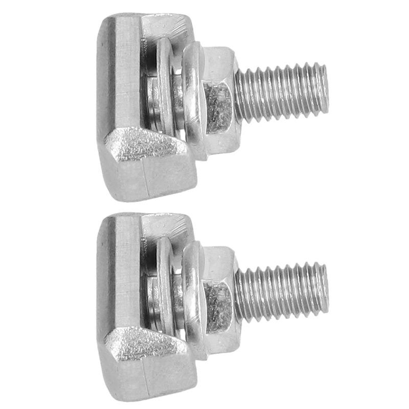 2pcs 19116852 Car Battery Terminal T- Stainless Steel 19116852 Replacement for Chevrolet 64740 Battery Cable  6X0915138