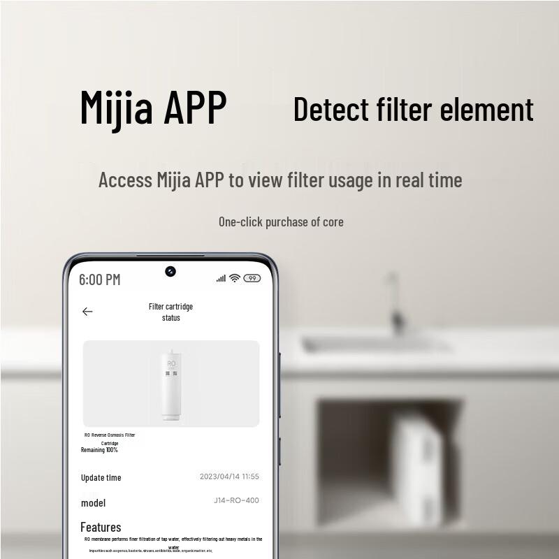 Xiaomi Mijia 400G RO1 Replacement Water Filter