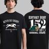 Kentucky Derby 2026 T-shirt for Both Men and Women, 152nd Rose Run, A T-shirt for Horse Racing Enthusiasts In Europe