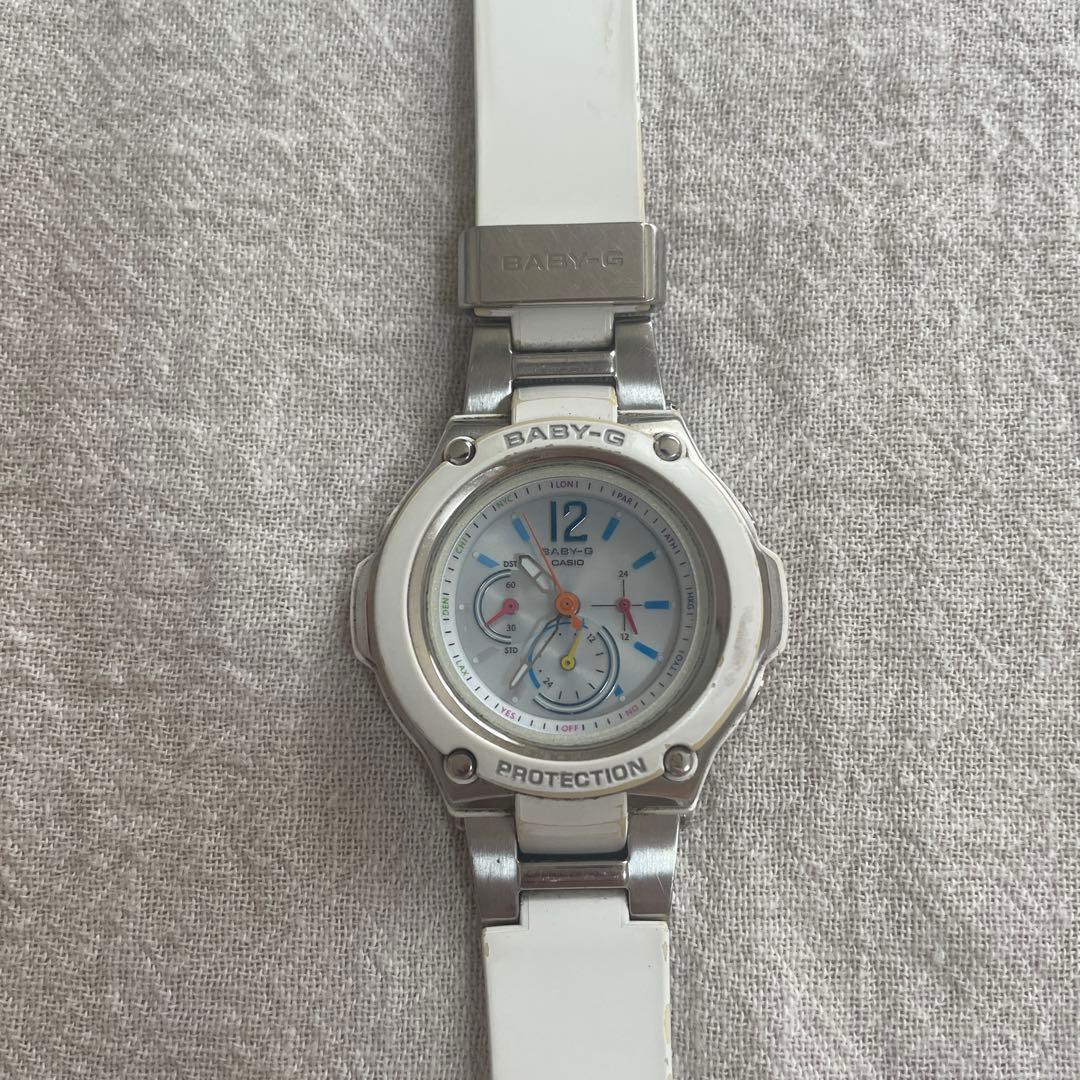 BABY-G digital watch white