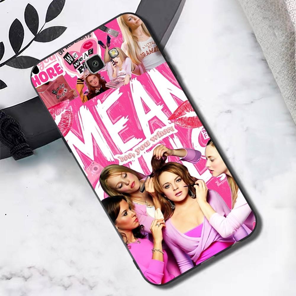 M-Mean Girls B-Burn Book Phone Case For Samsung S 24 Fe 25 Ultra Plus 20 Lite 21 30 22 23 24 22 Ultra 5G Fundas