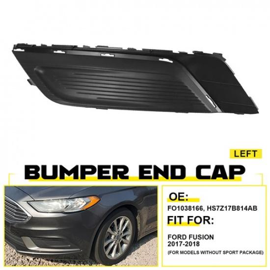 Передняя Левая Правая Сторона Накладка Декоративная Крышка Противотуманной Фары Для Решетки Радиатора Ford Fusion 2017-2018 Left