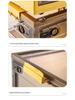 Foldable Transparent 5-Door Storage Box for Clothes, Quilts, Books, and Toys