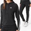 Adidas Energize Size S Top and Bottom Black Tracksuit, Women's, (Height 152-158cm), Set, Jersey, H67030,