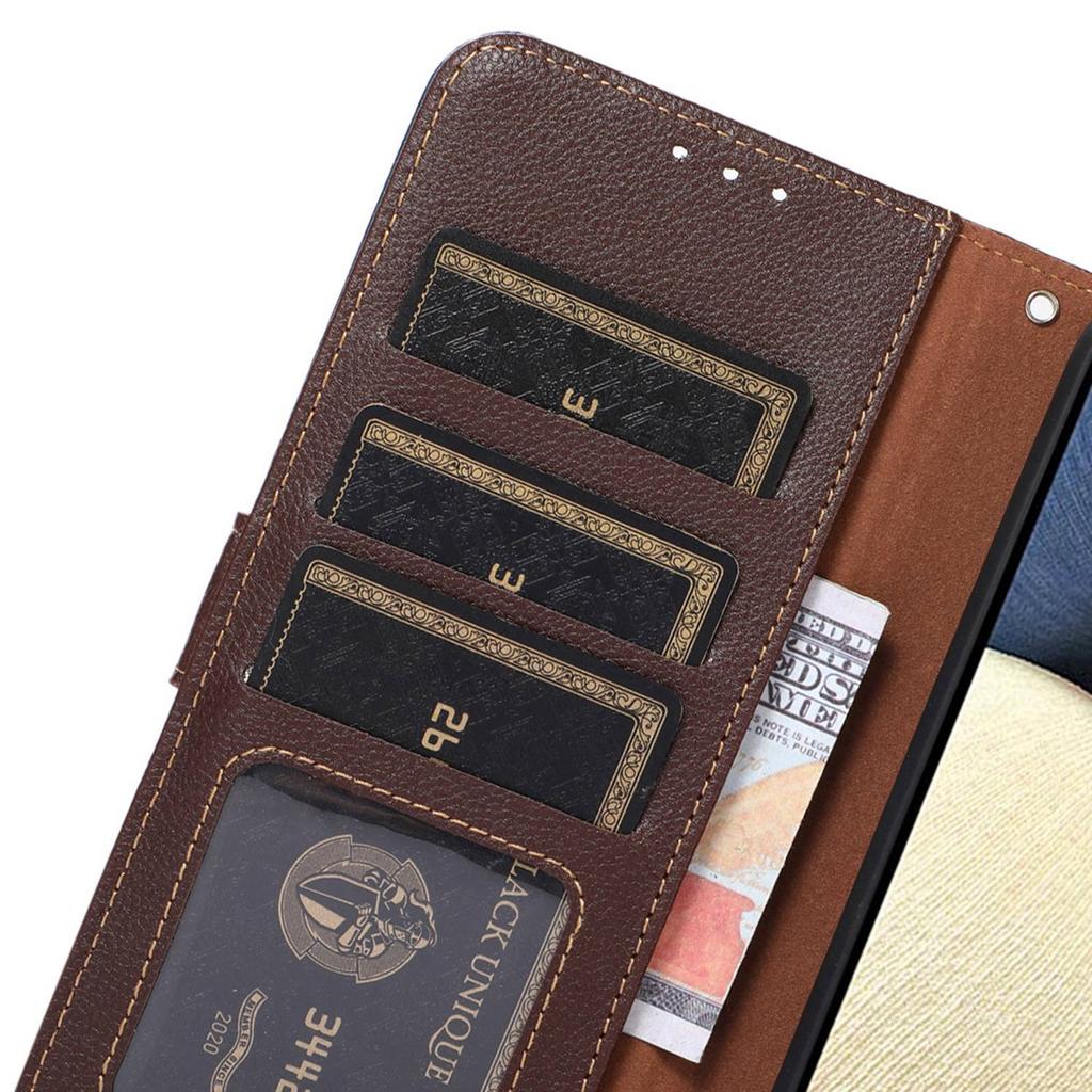 KHAZNEH For Honor 200 Pro 5G Case RFID Blocking Leather Wallet Phone Cover