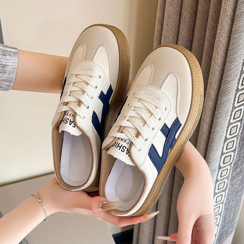 

Wasteland wind mesh casual summer new breathable and lightweight sports shoes 35 синий