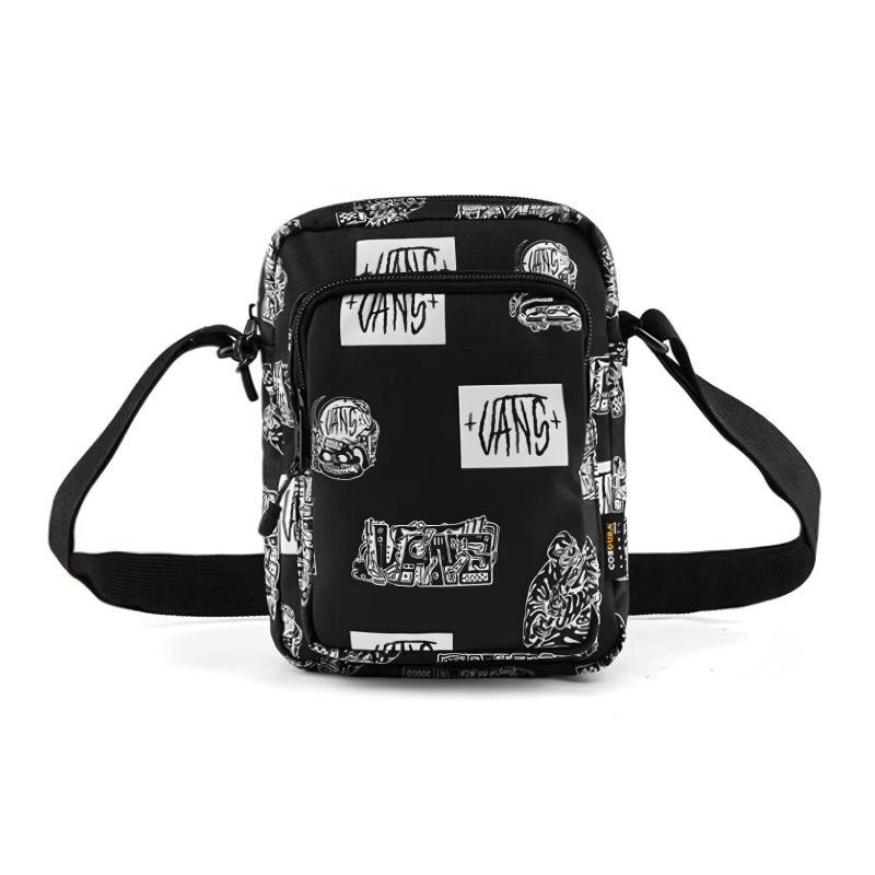 

Vans Canvas Shoulder Bag Crossbody Bag Regular Unisex Black Vans VN0A5F46ZHB чёрный