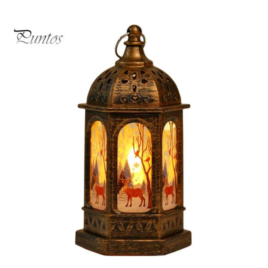 

Креативный водонепроницаемый настольный фонарь высокой яркости, подвесной рождественский Санта-Клаус с оленем, настольная лампа для дома