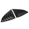2pcs Rear Side Window Louver ABS Air Vent Scoop Shades Cover Replacement for CRV 2017‑2021