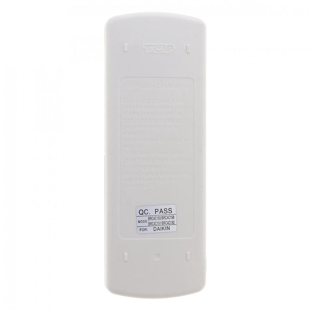 Dálkové ovládání klimatizace vhodné pro DAIKIN BRC4C155 / BRC4C151 / BRC4C152 / BRC4C160