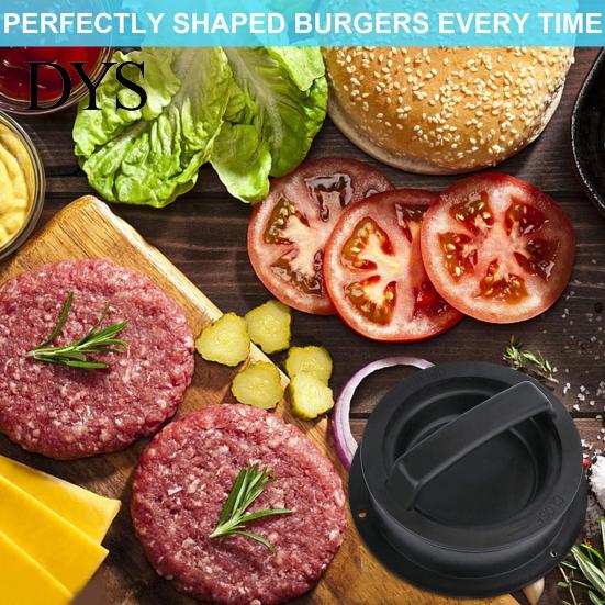 3-in-1 Burger Tool Press Patty Maker Set for Grilling Stuffed Burgers Non-stick Sliders Durable BPA-Free Plastic Easy-Release Kitchen Gadget