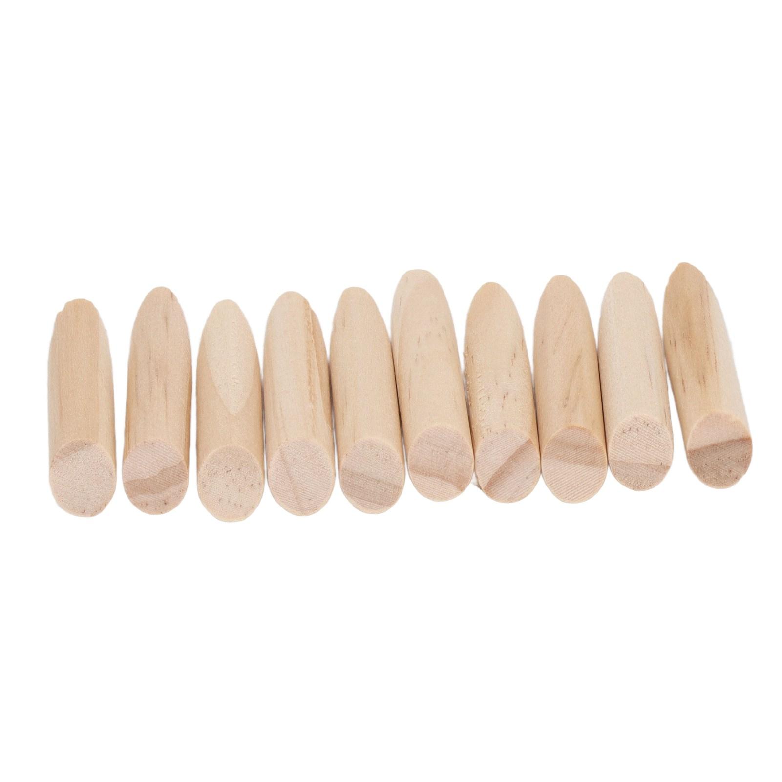 

50Pcs Pocket Hole Plug 9.5mm Wooden Dowel Jig Accessory Part Set Kit for Woodworking Pine