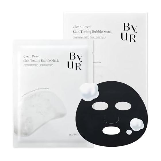 ByUR Byur Skin Toning Bubble Mask 4-Pack Rinse Face Pack Face Pack Sheet Mask Face Mask Pores Pore Management Pore Care Pore Cleaning Pore Dirty