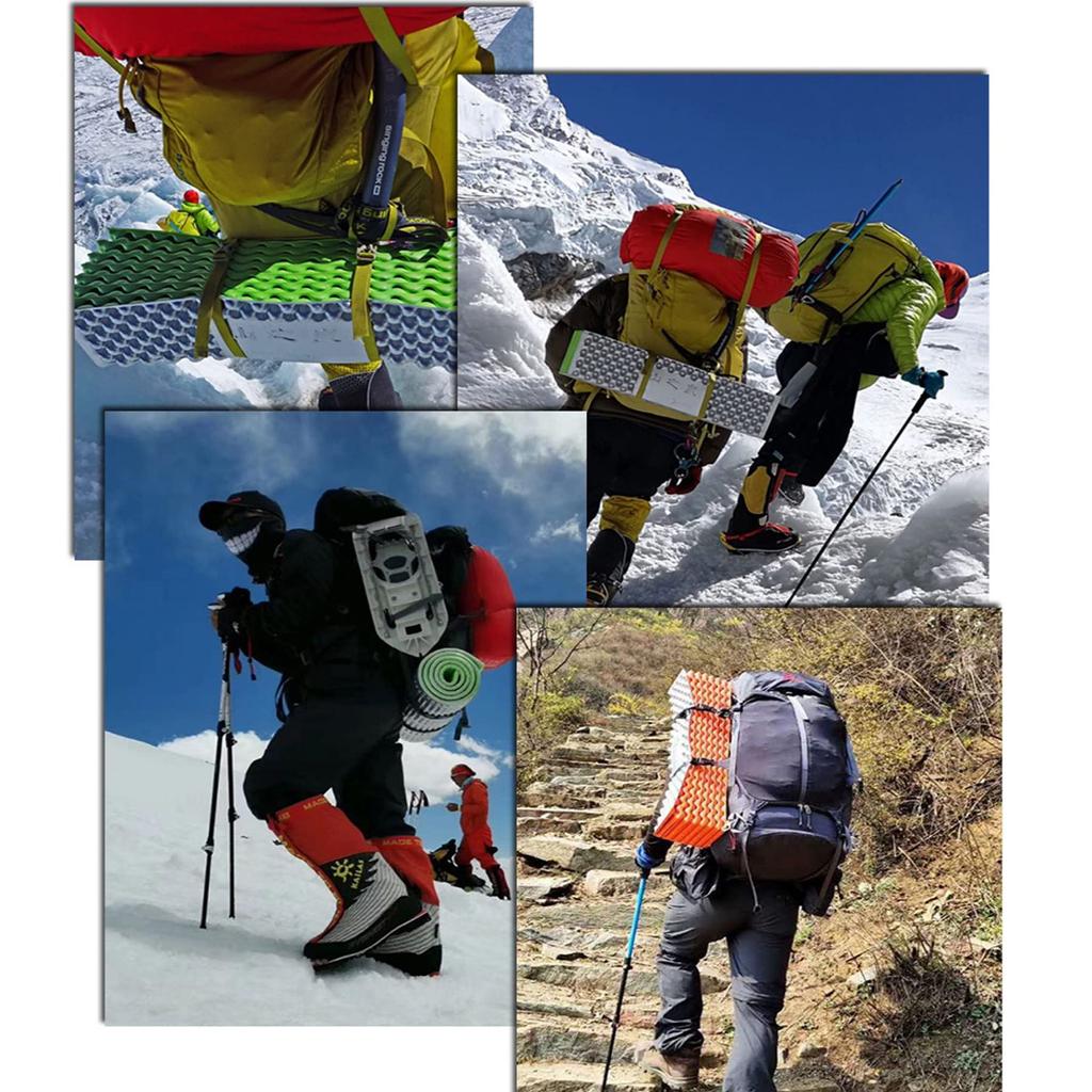 LEEPWEI Camping Outdoor Leisure Sleeping In the Extra Thick Storage Bag with Rubber Green Bright Mat, Mat, Mat, Car, 25mm, Band/Waterproof/Ultra